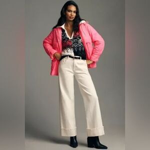 NWT Anthropologie quilted shacket. Small